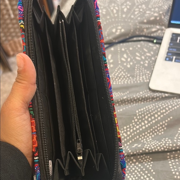 Colorful Geometric Pattern Wallet - Picture 2 of 2